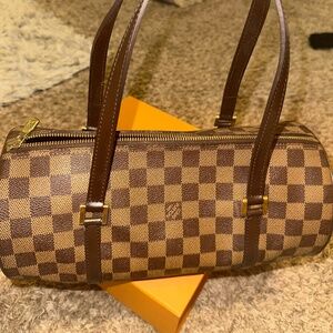 Louis Vuitton Coated Canvas Papillon 30